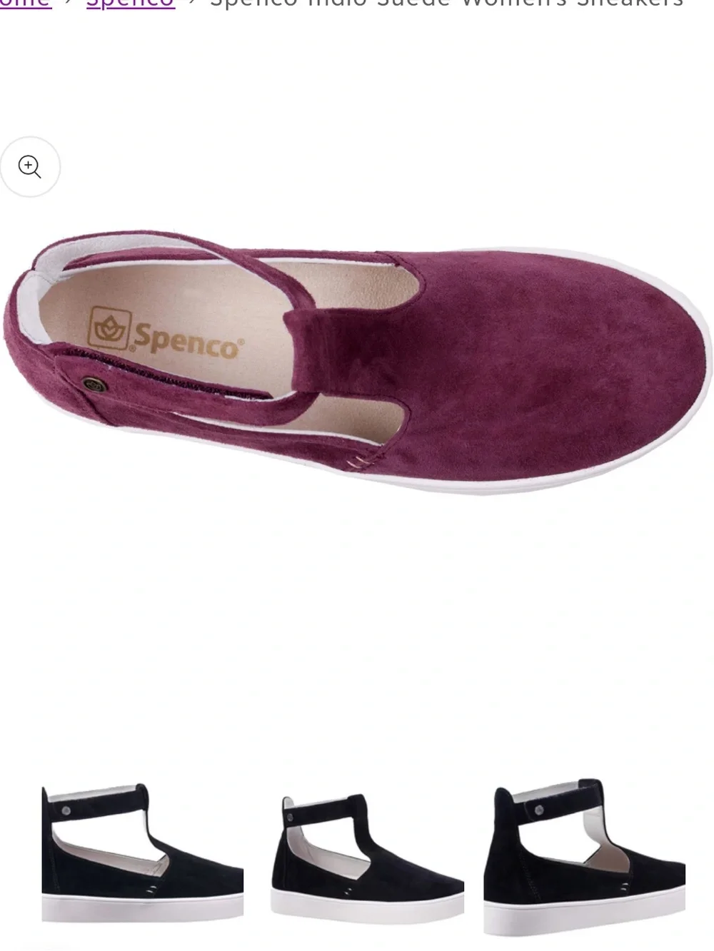 Spenco Indio Suede Women's Sneakers size 10 brand new